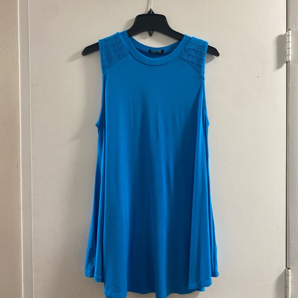 Lane‎ Bryant Vibrant Blue Tank Top